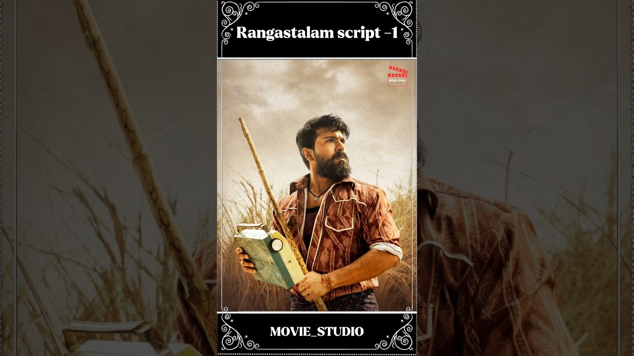 Rangasthalam script -1 