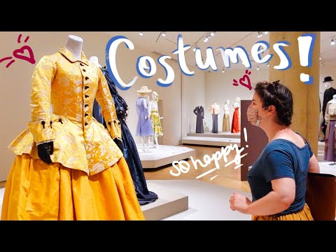 I *finally* got to visit a museum & see an excellent costume exhibition 😭🎉 | Indiana University Vlog