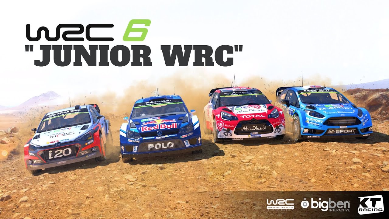 WRC 6 FIA World Rally Championship "Junior WRC" Season Full Gameplay No Commentary 