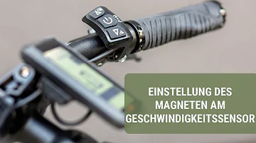Wie funktioniert der geschwindigkeitssensor beim E-Bike?
