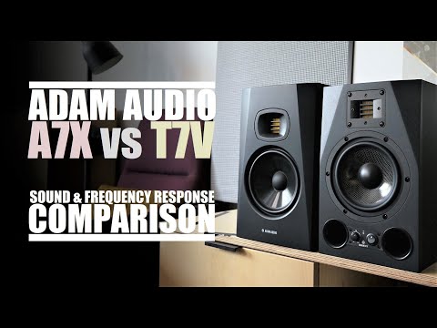 DSAUDIO.review ||  Adam Audio A7X vs Adam Audio T7V  || sound.DEMO