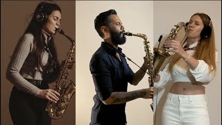 Vignette de la vidéo "Imagine - John Lennon (sax cover Graziatto, Alexandra Ilieva, Anastasia McQueen)"