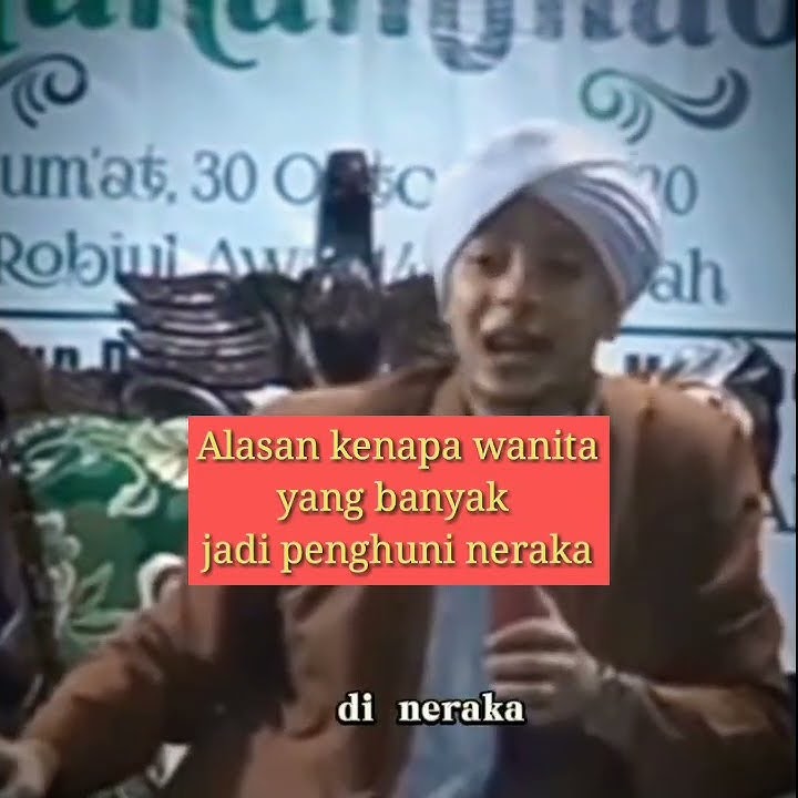 ALESAN PEREMPUAN BANYAK JADI PENGHUNI NERAKA #shorts