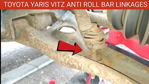 Toyota Yaris Vitz Anti Roll Bar Linkage Replacement. Toyota Yaris Vitz Front Anti Roll Bar Linkage