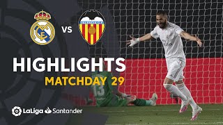 Highlights Real Madrid vs Valencia CF (3-0)