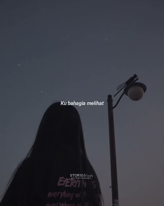 Story WhatsApp Melody 'Menahan Rasa Sakit'