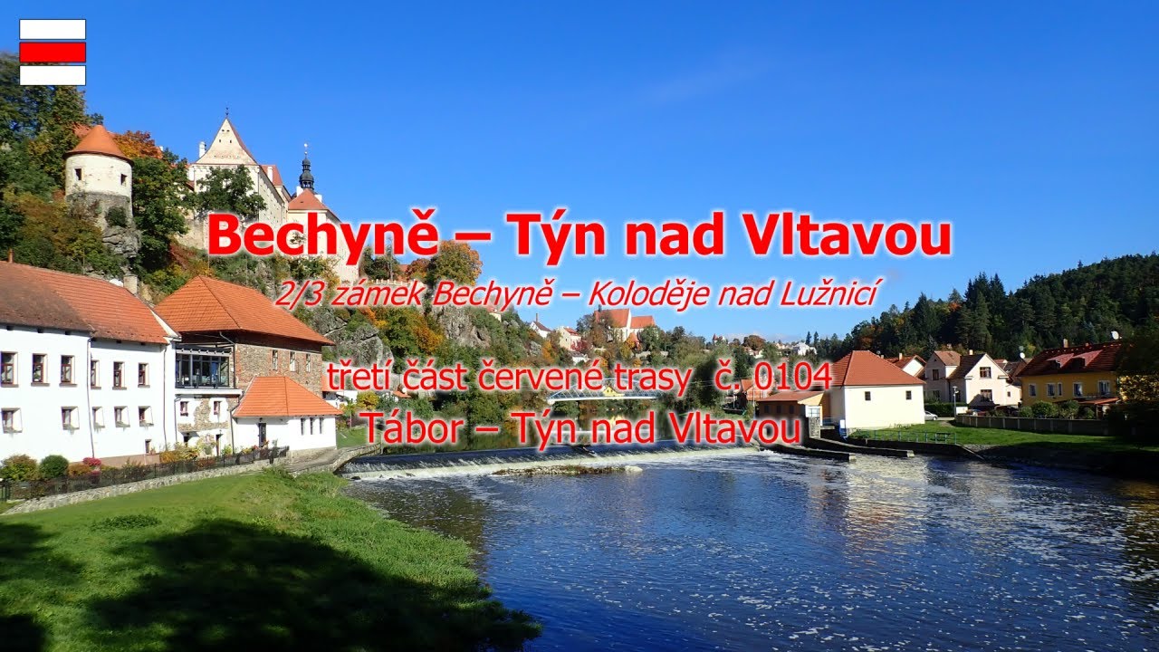 Výlet podél Lužnice z Bechyně do Týna nad Vltavou_2-3 - YouTube
