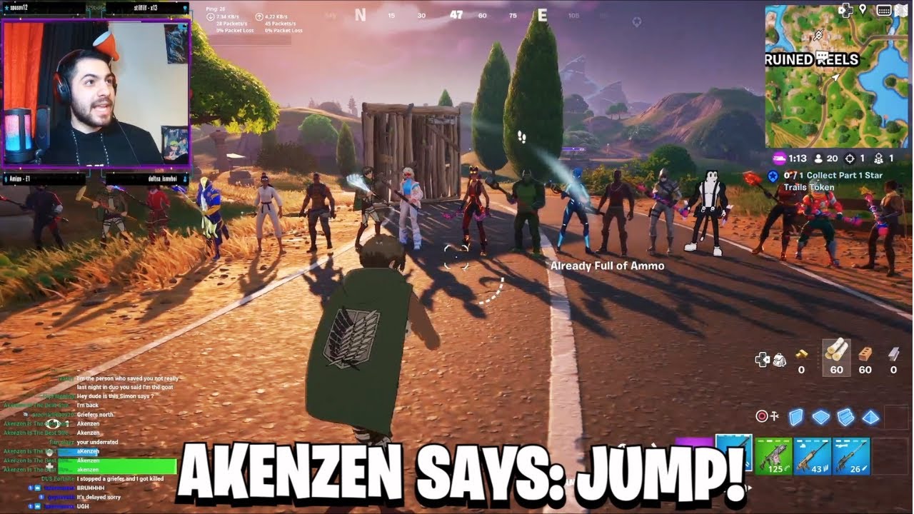Akenzen’s Fortnite Simon Says!