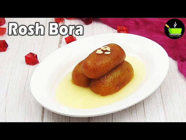 Rosh Bora Recipe | Rava Sweet Recipe | Bengali Rasbora Recipe | Sweets Recipe | Sooji Sweets | She Cooks