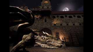 Animation Test _ Dragon Fire & Baby Dragon Transformation