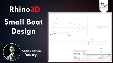 Small Boat Design Tutorial - Rhino3D