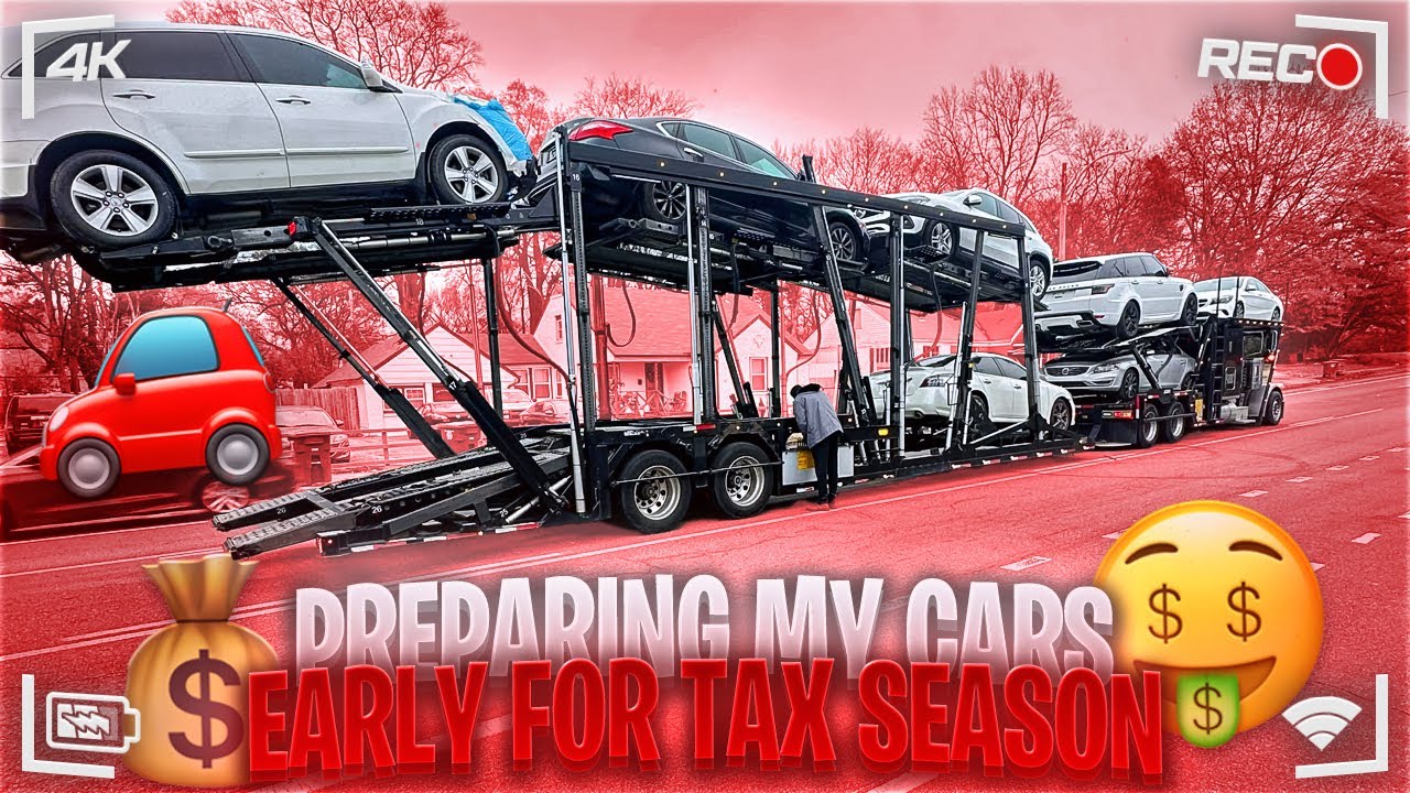 Заранее готовлю свои машины к налоговому сезону 💰