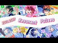 Resonant Pulses - IDOLISH7 - Lyrics [ kan / rom / per / arb ]