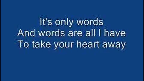 Boyzone - Words With Lyrics