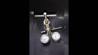 SINGLE STAGE HIGH PRESSURE PISTON REGULATOR