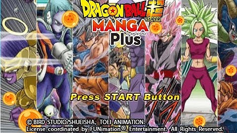 Dragon Ball Super Manga Tenkaichi Tag Team DBZ TTT MOD PPSSPP ISO