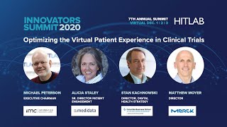 Optimizing the Virtual Patient Experience in Clinical Trials