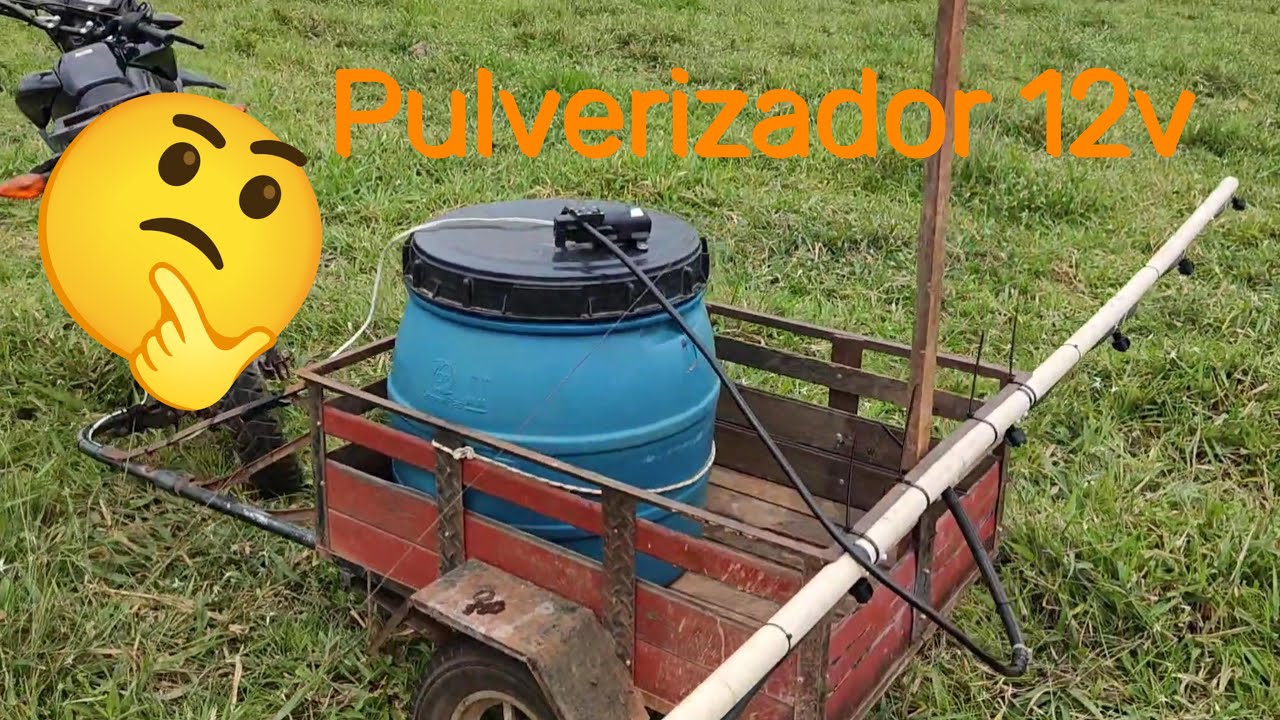 Pulverizador Elétrico com bomba de diafragma 12v