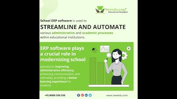 Why Schools use ERP software ?