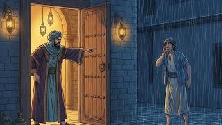 “حسبي الله ونعم الوكيل”.. يتيم طُرد في ليلة ممطرة، ففتح الله له باباً للرزق ! 😭 قصة تهز القلوب