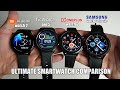 Xiaomi watch 2 vs oneplus watch 2 vs samsung watch 6 classic vs ticwatch pro 5  ultimate comparison