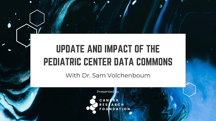 Update & Impact of the Pediatric Cancer Data Commons | Dr. Sam Volchenboum of UChicago Medicine