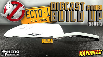 GHOSTBUSTERS ECTO-1 DIECAST BUILD | EAGLEMOSS KIT 1