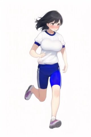 Just Keep Running tg tf transformation [AI Generated] | Gender Bender Animation