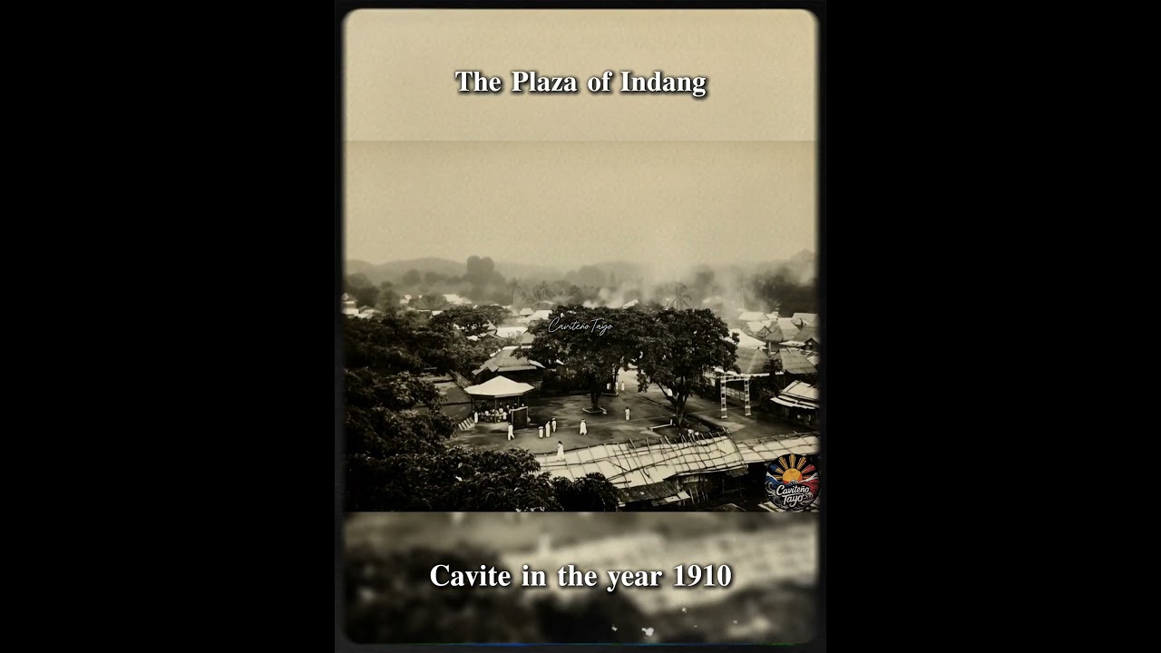 The Plaza of Indang, Cavite, in the year 1910 