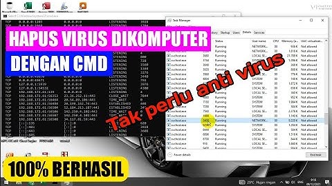 [BERHASIL] Hapus virus dikomputer dengan CMD