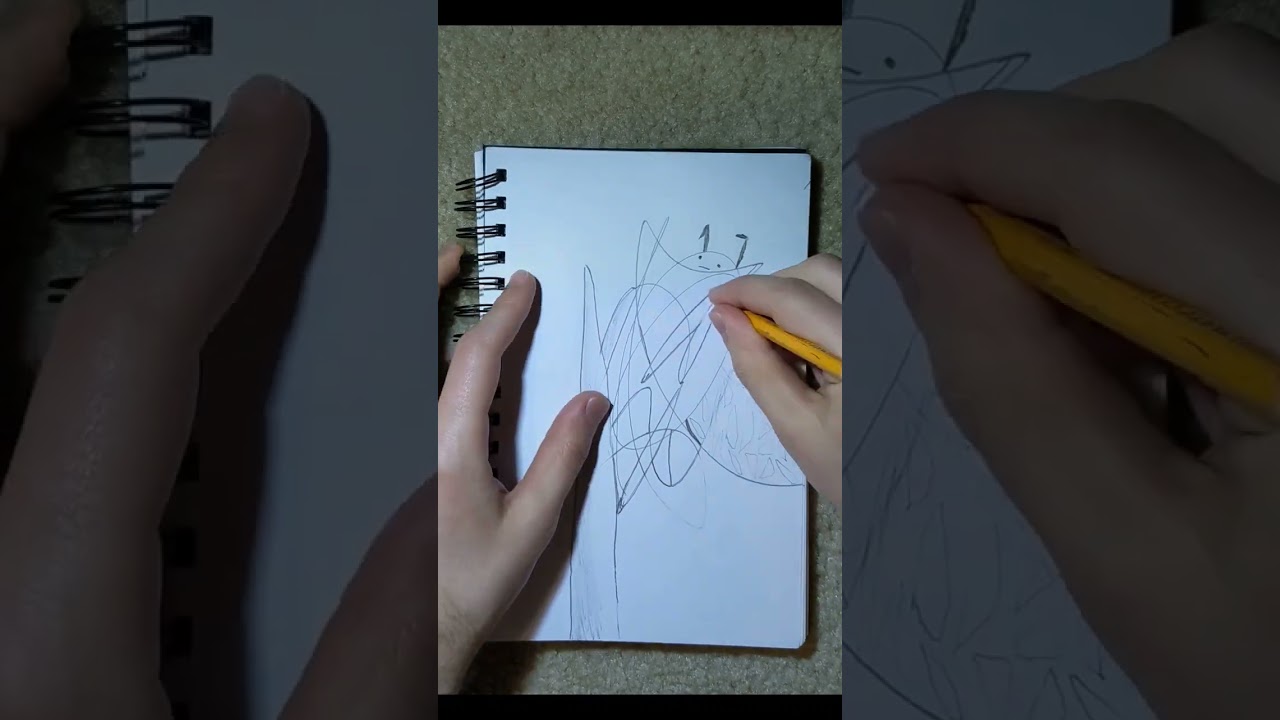 Beetle in flight! Scribble Doot!