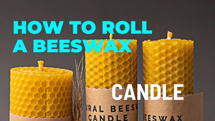 Foundation beeswax candles