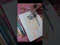 my first time anime drawing 🫠🎀 #art #haveitoldyoulatelythatiloveyou #drawing #painting #artist