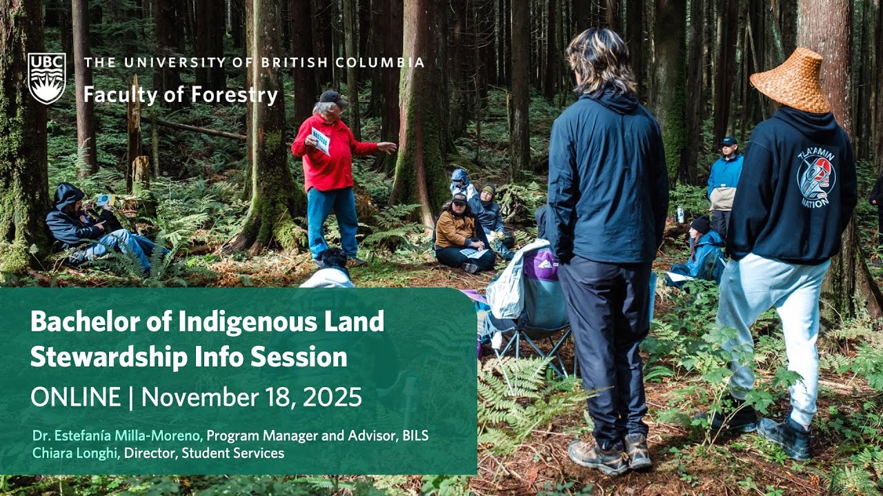 Информационная сессия для бакалавров по управлению землями коренных народов – ноябрь 2025 г.