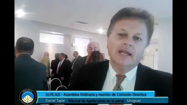 Daniel Tapie, ministro del Tribunal de Apelaciones...