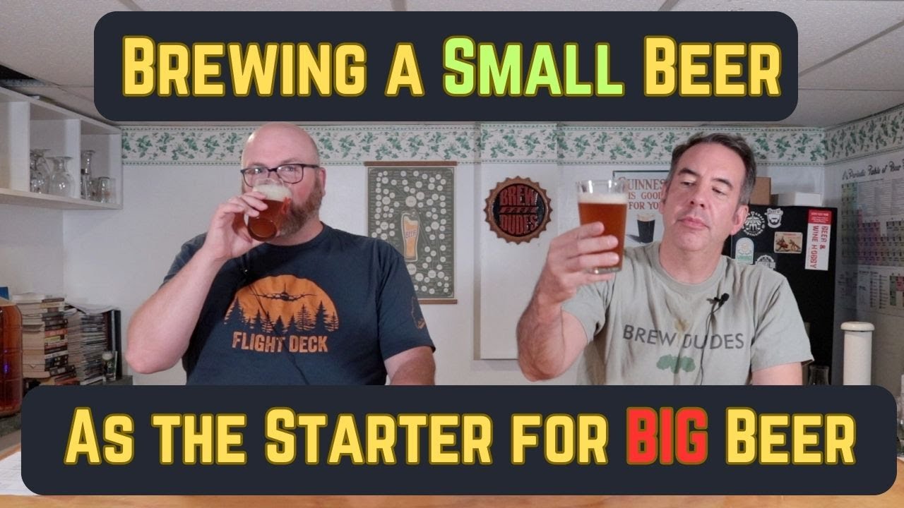 Brew a Low Gravity Beer as a Starter for a High Gravity Beer YouTube