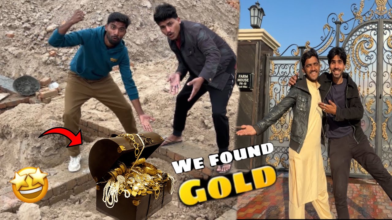 We found GOLD Treasure 😍Sk Khushi Sy Rone Lg gea 😭