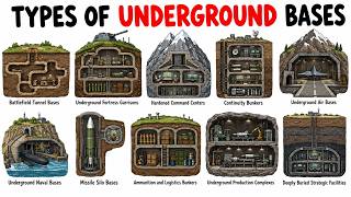 Every Type of Underground Military Base Explained In 26 Mins