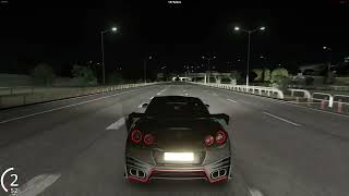 BREZİLYA SUNUCUSUNDA YARIŞ TAKILMACA GTR R35