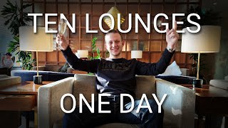 10 Lounges in ONE DAY - Heathrow Terminal 3 lounge hopping (Cathay, Qantas, BA and more!)