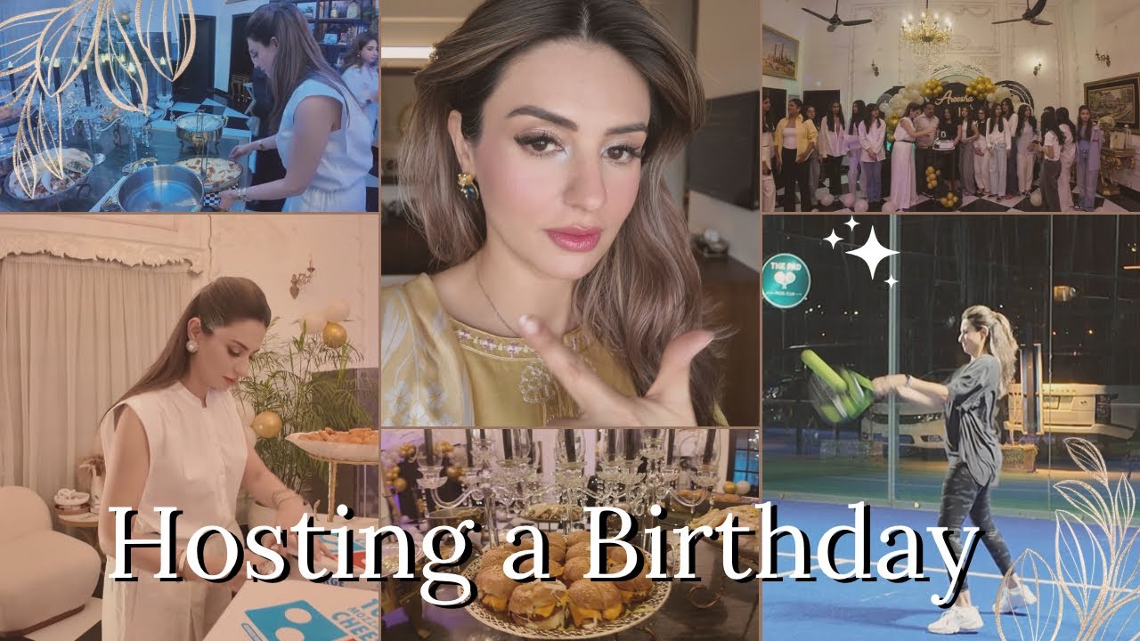 Birthday at home🎂 Travel to Islamabad 🚙Playing Padel🏓 VLOG # 26