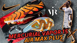 Mercurial Vapor 15 Tn X Air Max Plus „Pimento“ 🍊 | Vini Jr Boot unboxing 🧡