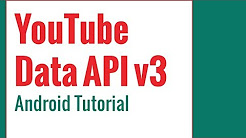 Youtube Data API v3 Tutorials on Android - Playlist 