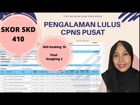 Tips lulus CPNS 2021 / Pengalaman lulus CPNS Kementerian PPN/ Bappenas /CPNS 2019