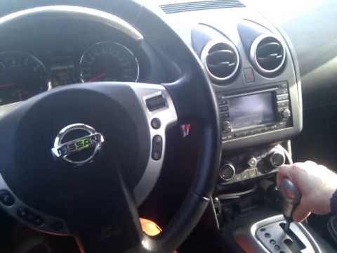 Автоматическое включение аварийки при движении задним ходом на Кашкае