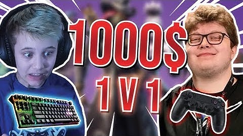 I bet $1000 on a 1v1 against Aydan | Best fortnite console player ...