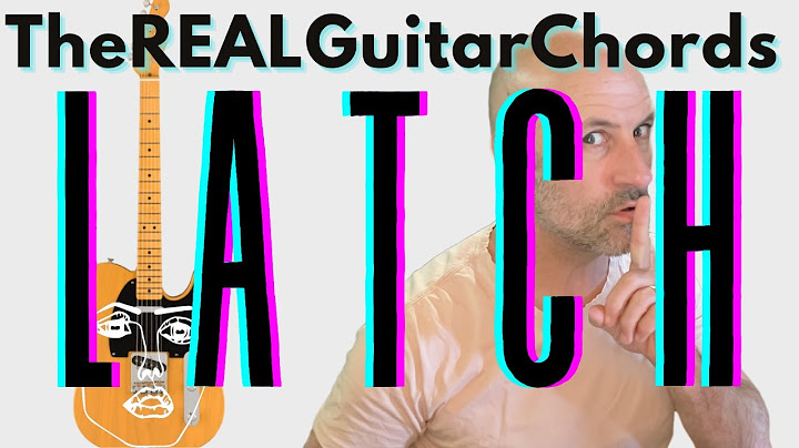 Latch Guitar version - Guitar performance video thumbnail