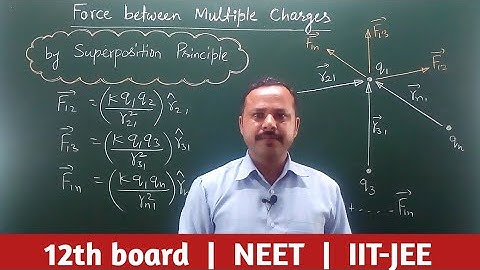 8. Force between Multiple Charges | Class 12th | Physics handwritten notes #cbse
