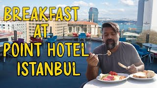 Breakfast At Point Hotel Istanbul | Food Vlog | Who Is Mubeen screenshot 1