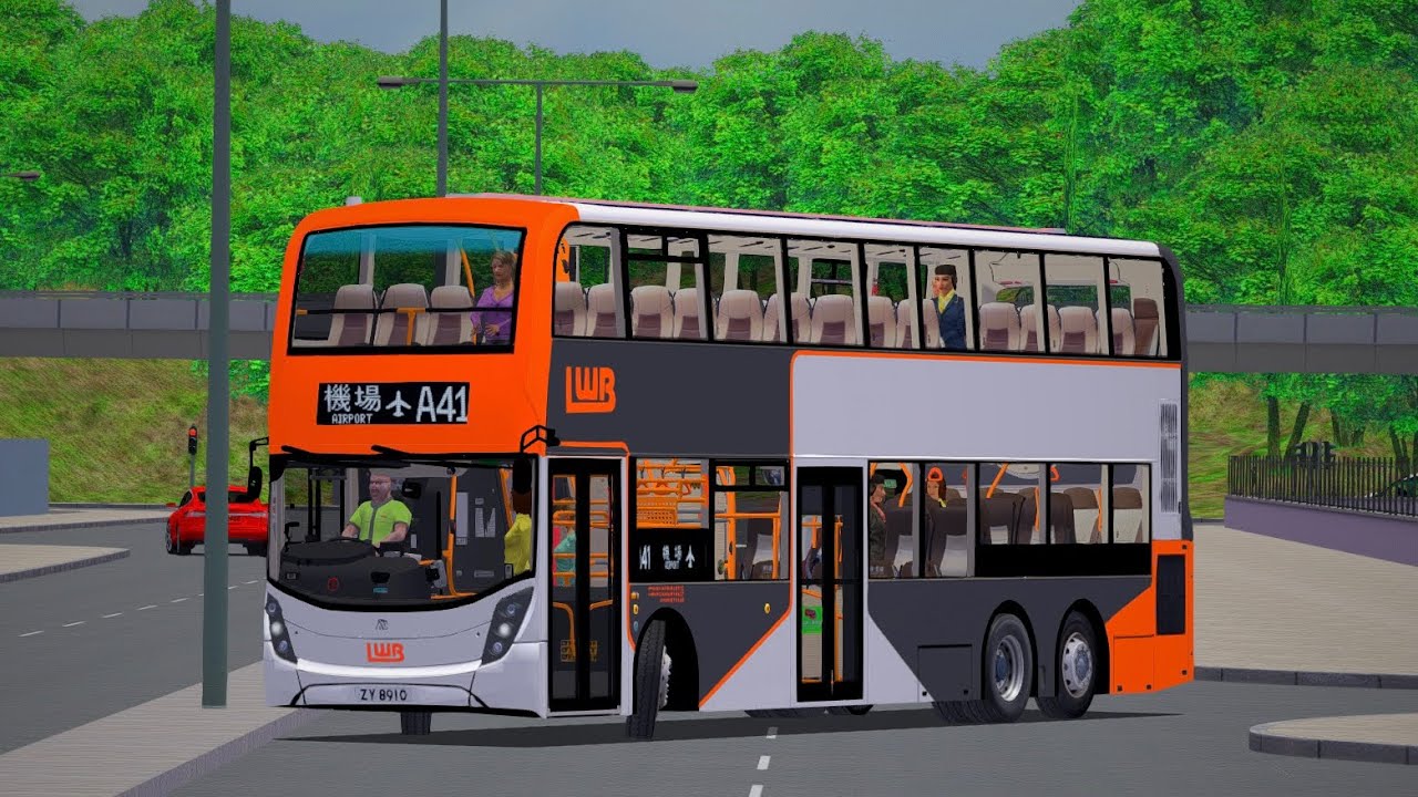 [舊走線]【OMSI 2】LWB A41 愉翠苑→機場(地​面​運輸中心)